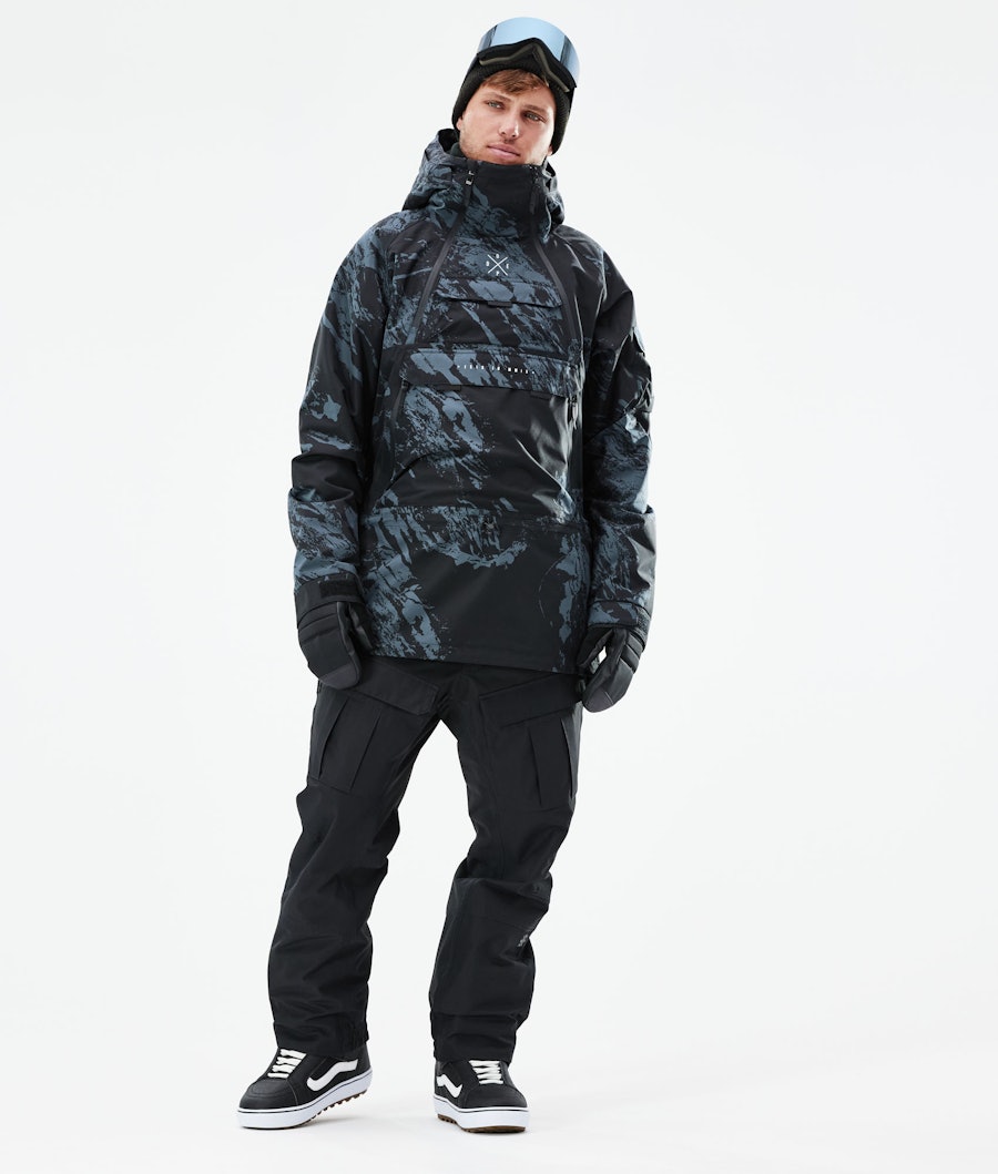 Dope Akin Snowboard jas Paint Metal Blue