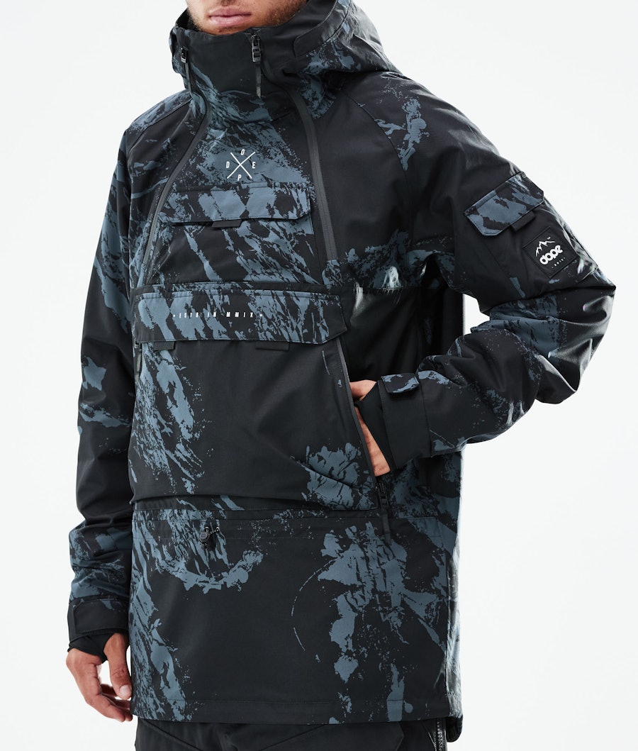 Dope Akin Snowboard jas Paint Metal Blue