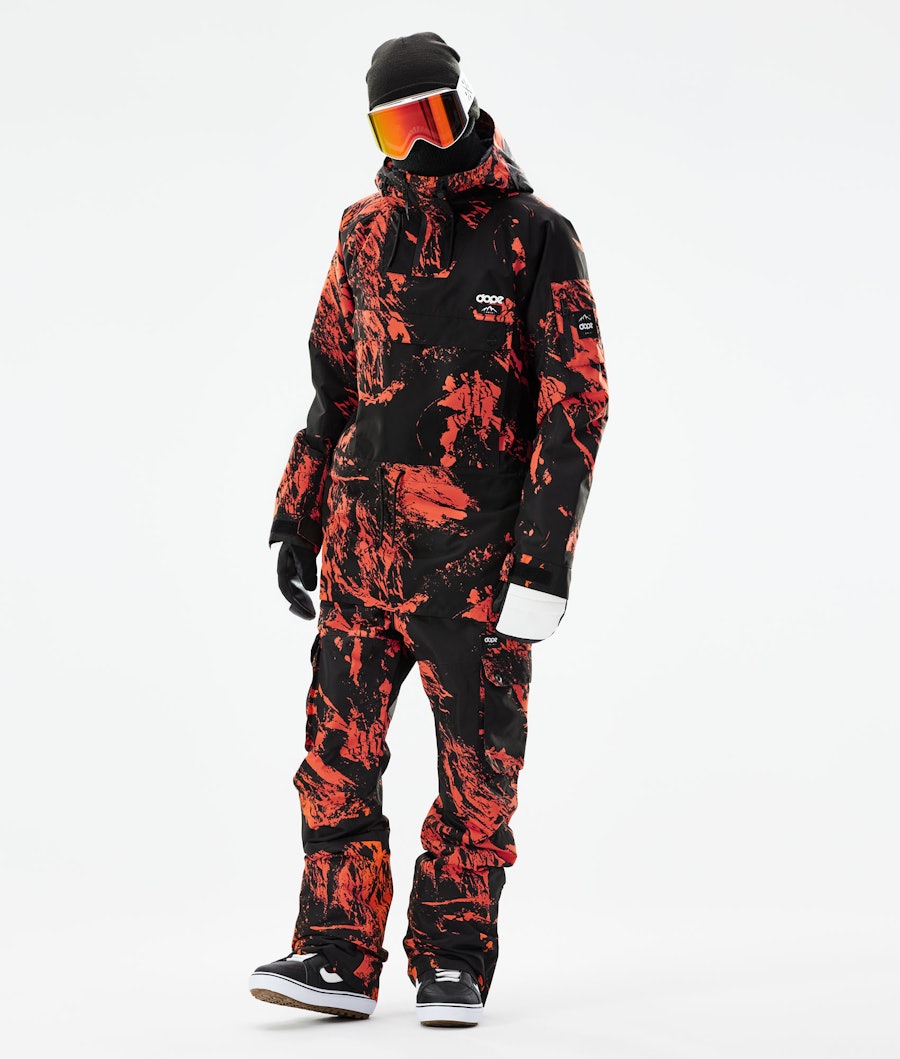 Dope Annok Snowboard jas Paint Orange