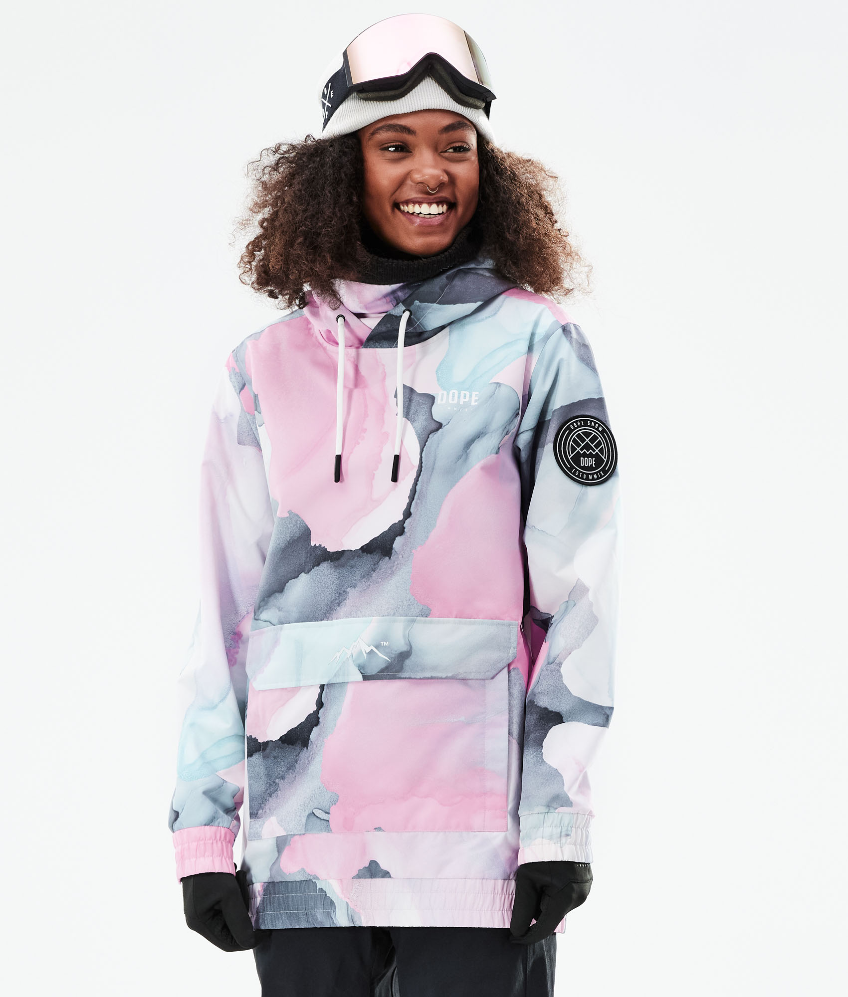 gray ski jacket womens