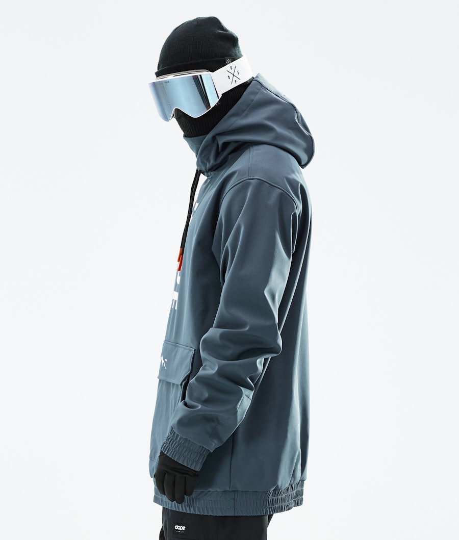 Dope Wylie Snowboard Jacket Metal Blue