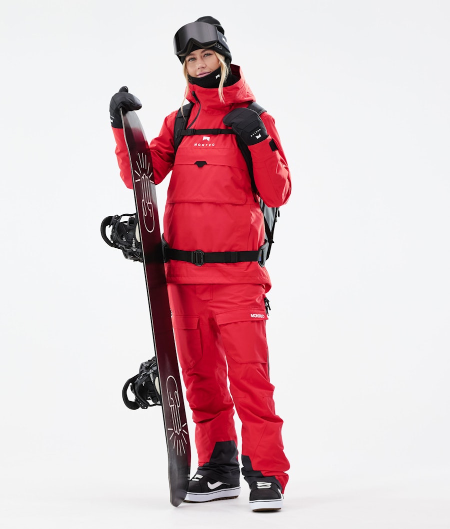 Montec Dune W Snowboard jas Dames Red