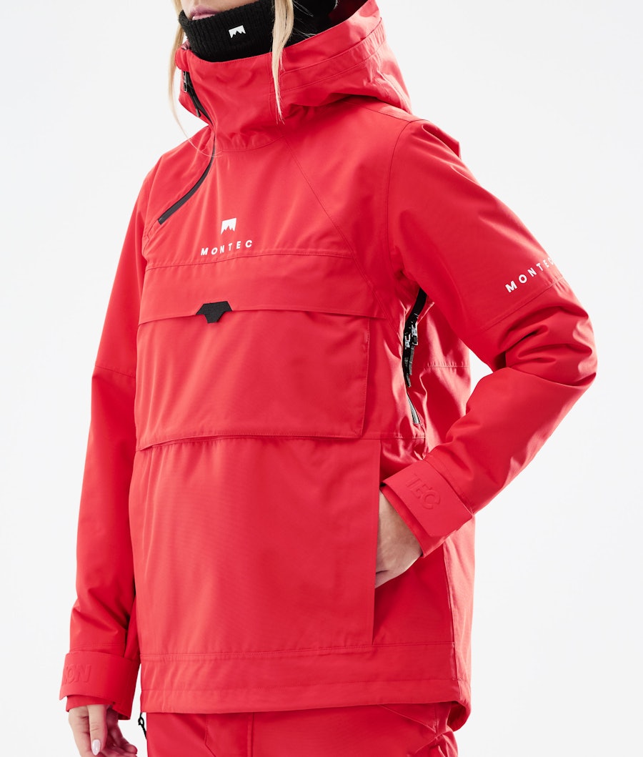 Montec Dune W Women's Ski Jacket Red