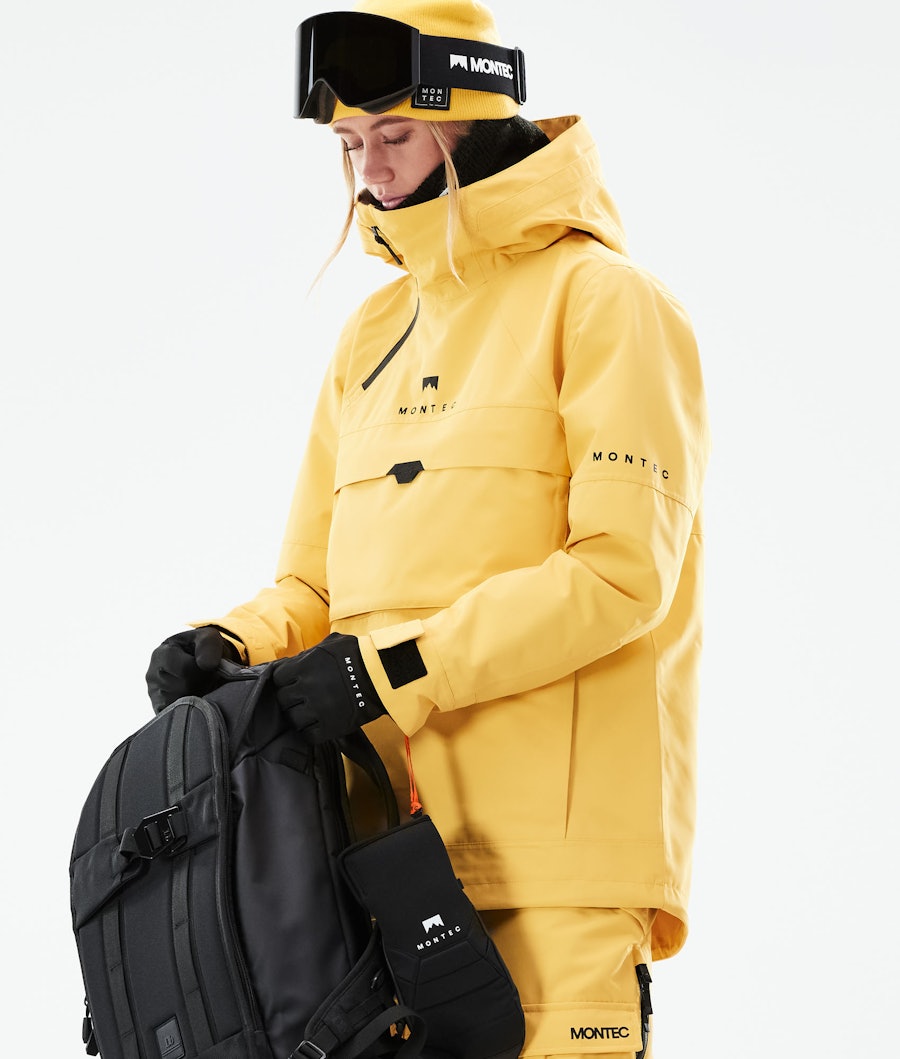 Montec Dune W Veste de Ski Femme Yellow