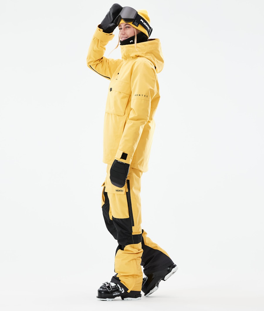 Montec Dune W Women's Ski Jacket Yellow