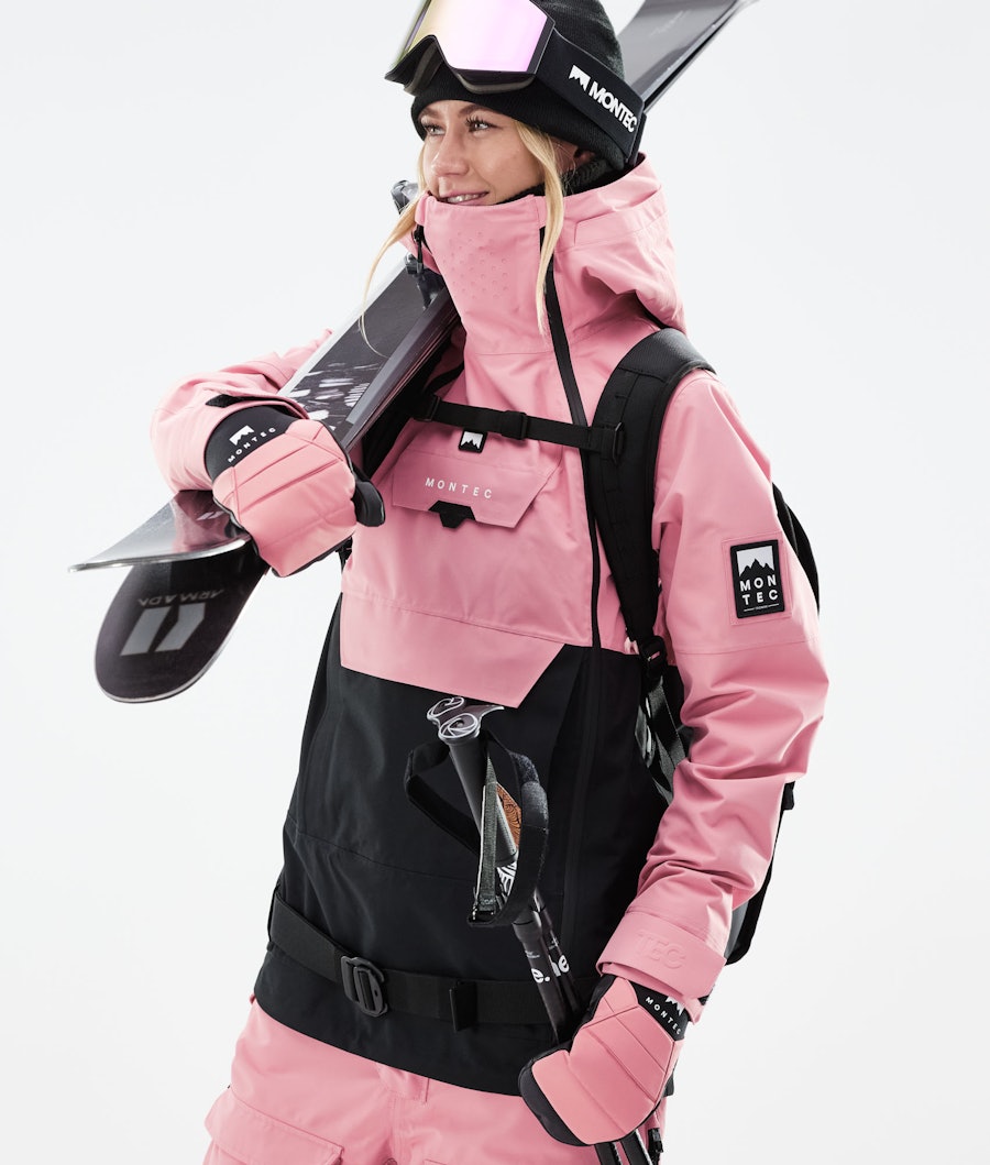 Montec Doom W Women's Ski Jacket Pink/Black