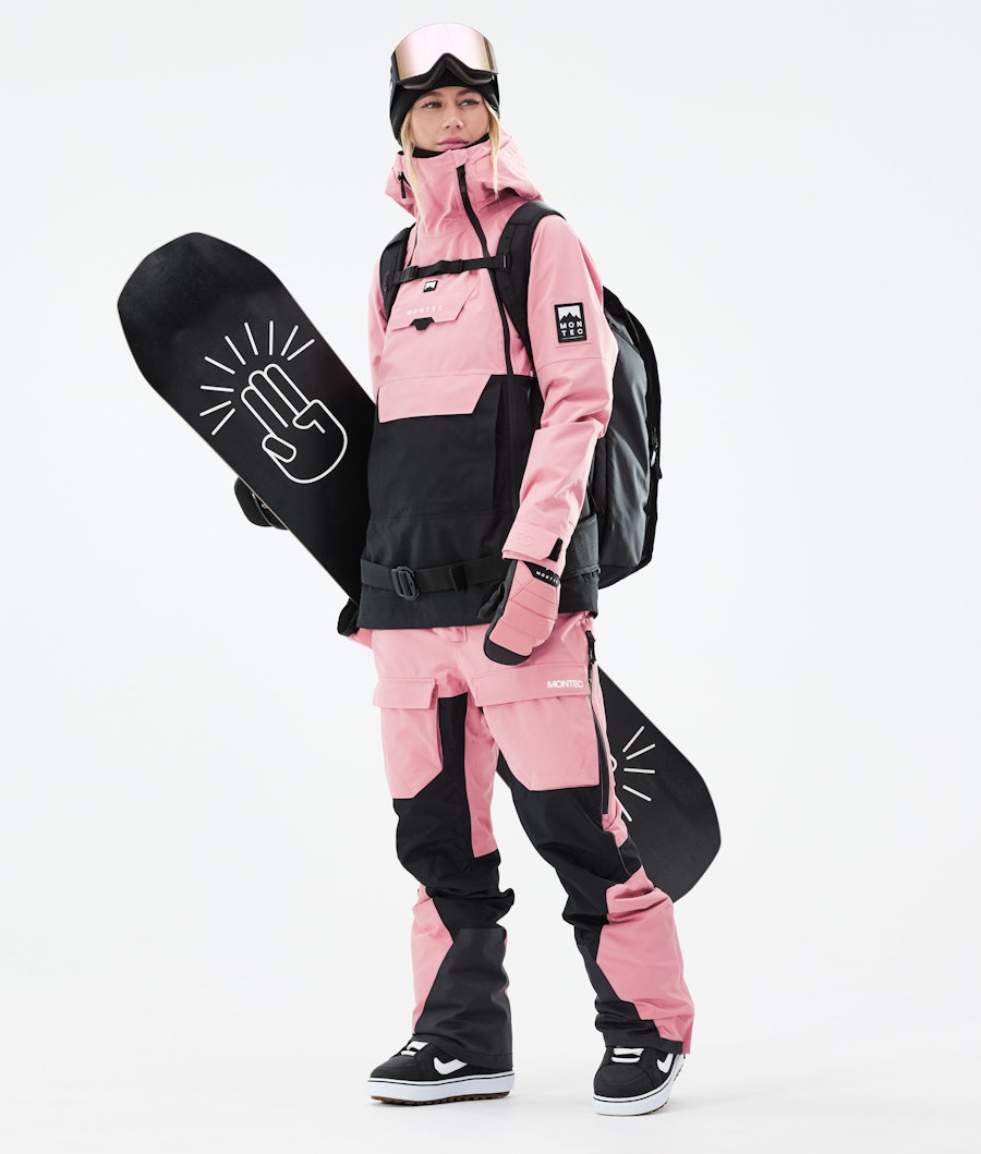 Montec Doom W Snowboardjacka Dam Pink/Black