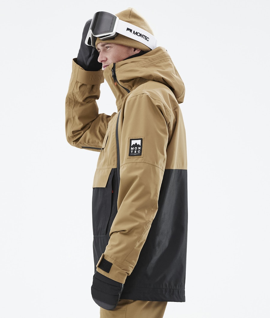 Montec Doom Ski Jacket Gold/Black