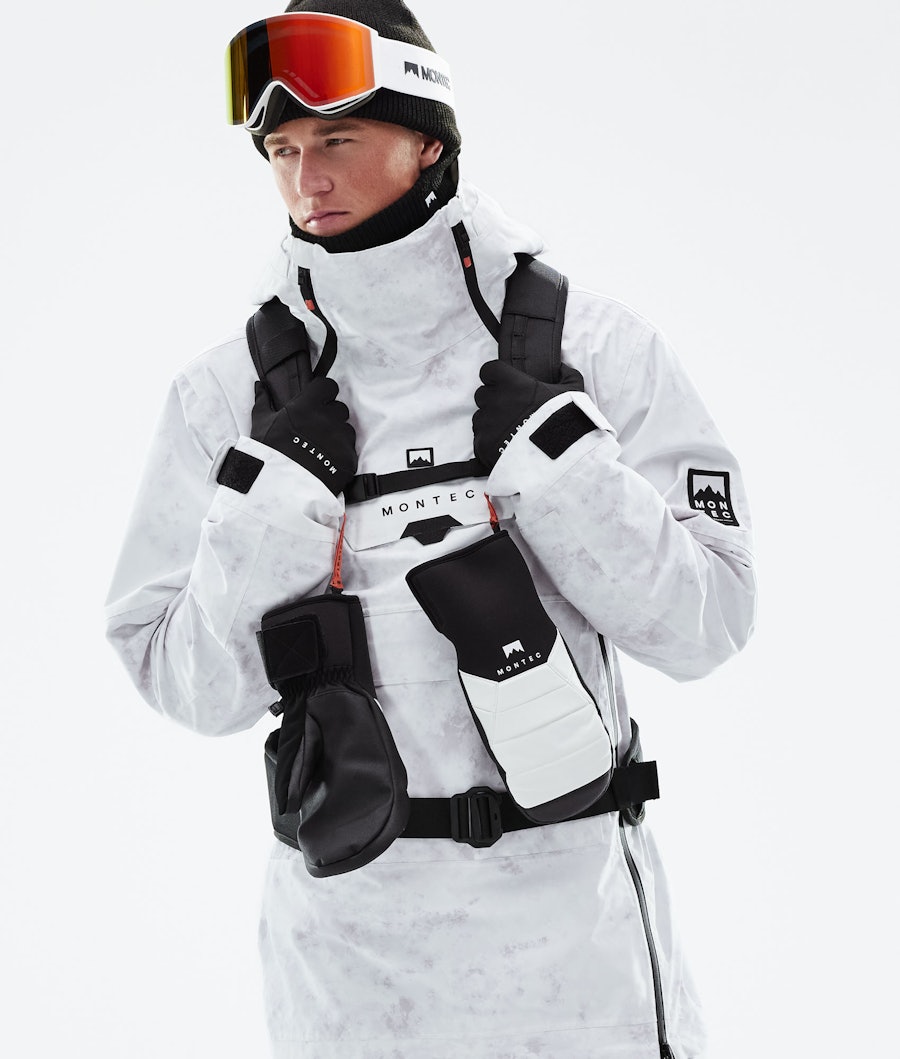 Montec Doom Snowboard Jacket White Tiedye