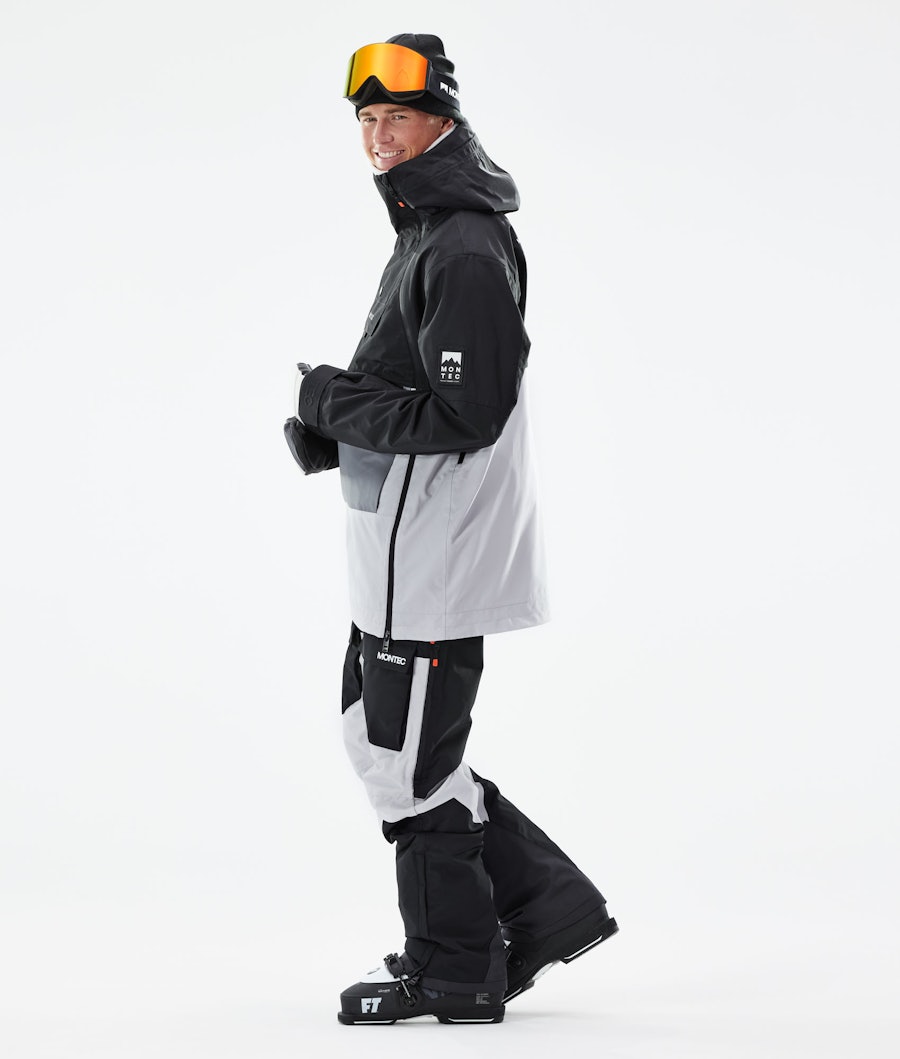 Montec Doom Ski jas Black/Light Pearl/Light Grey