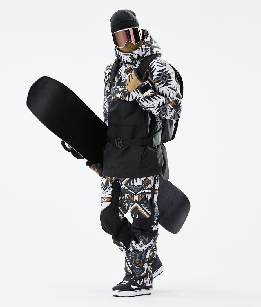 Montec Dune Snowboard jas Komber Gold/Black