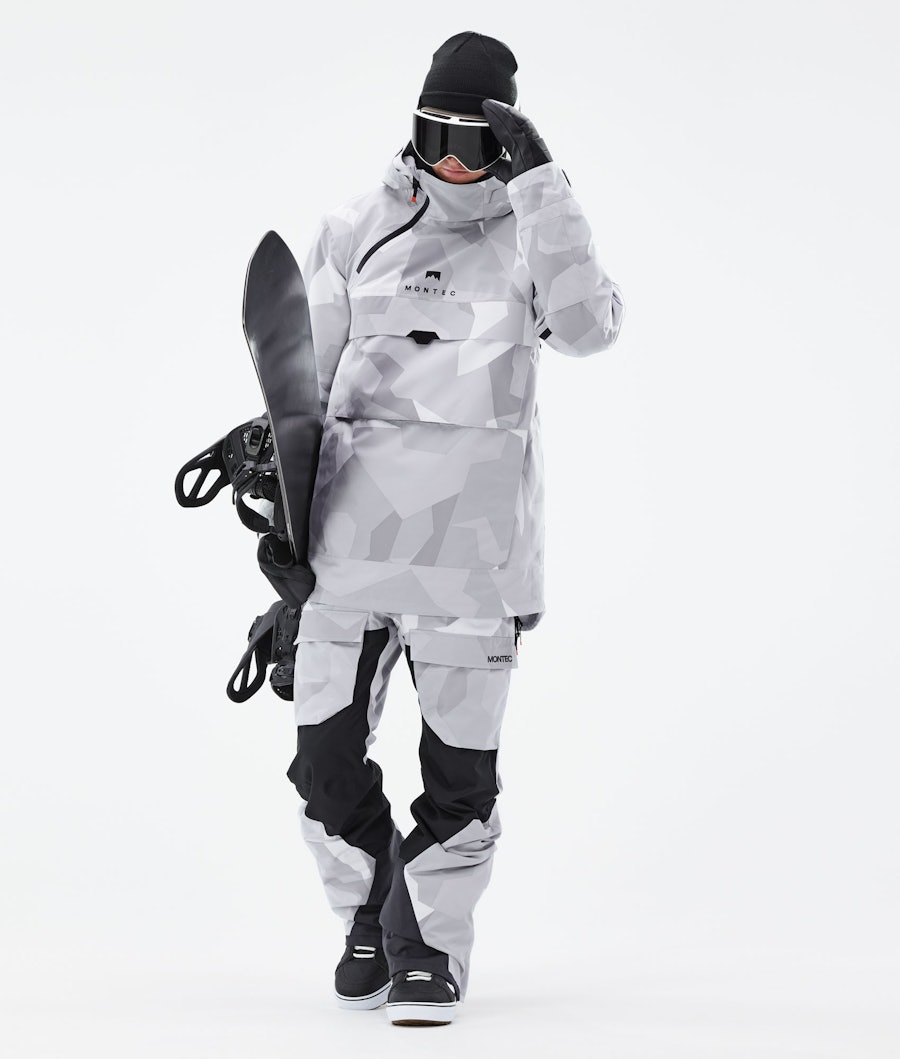 Montec Dune Snowboard Jacket Snow Camo