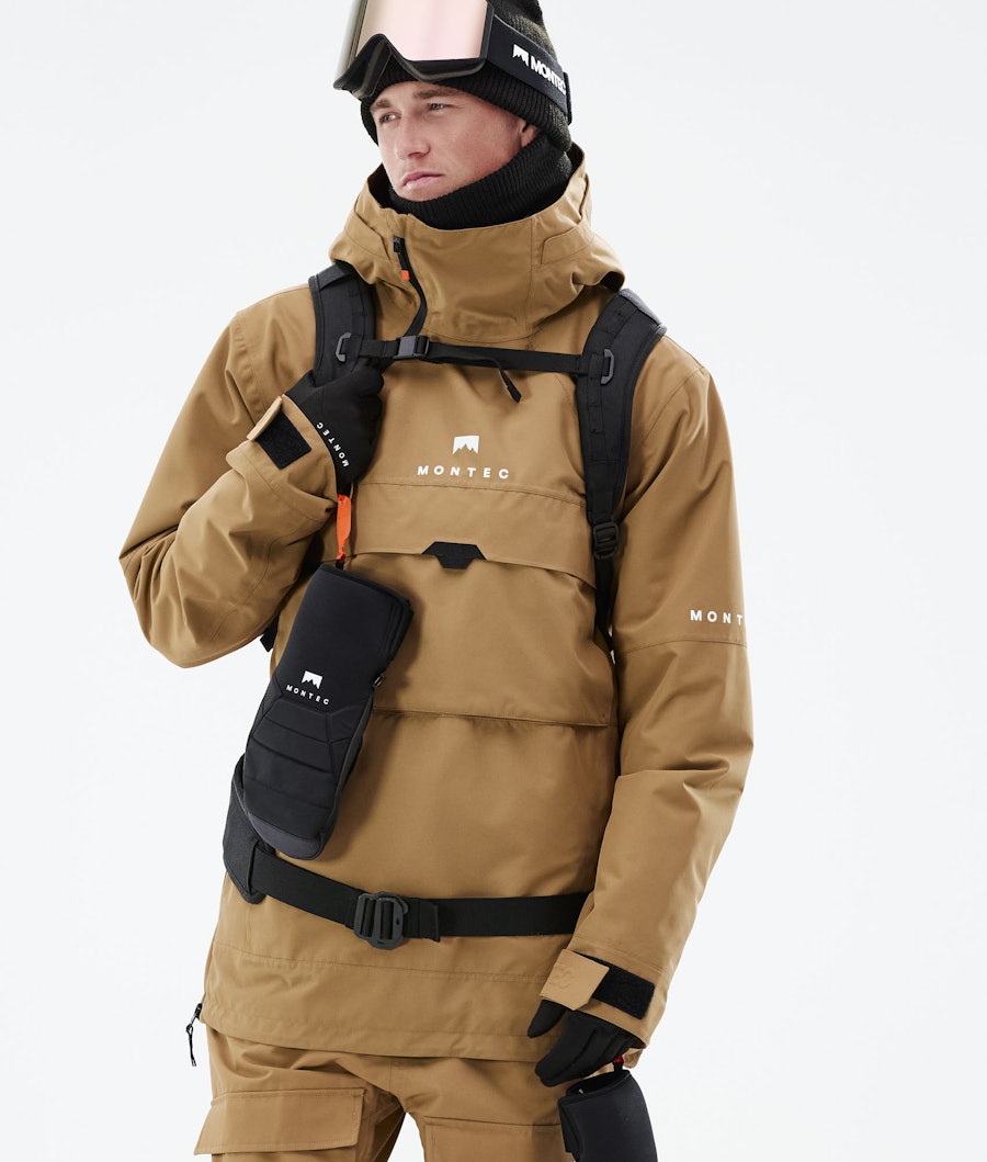 Montec Dune Snowboard Jacket Gold