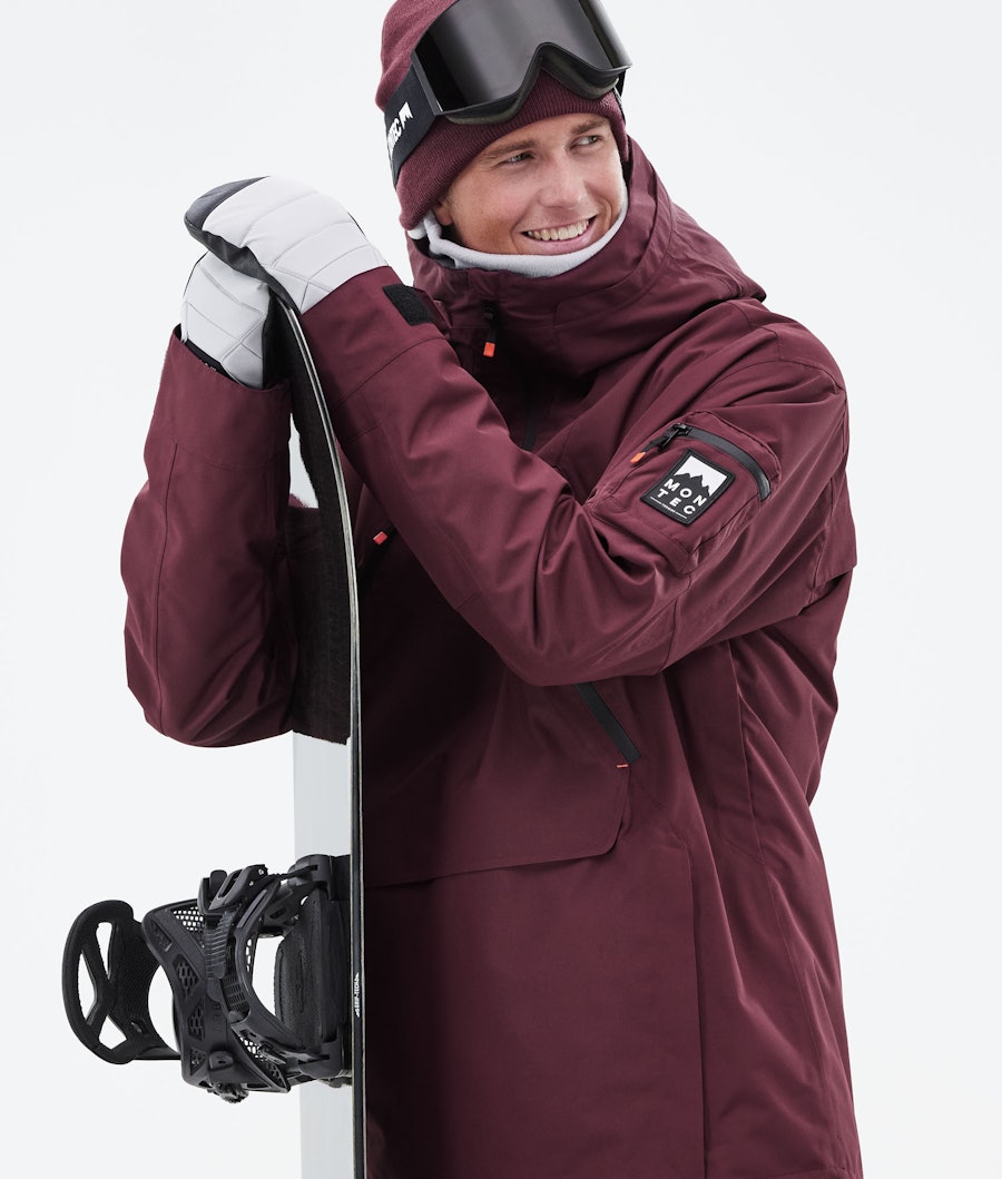 Montec Anzu Snowboard Jacket Burgundy