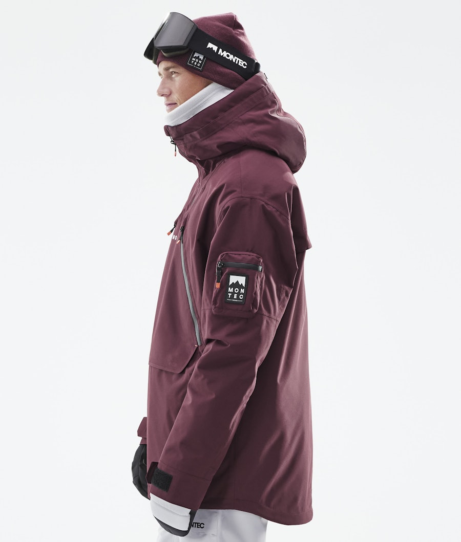 Montec Anzu Snowboard Jacket Burgundy