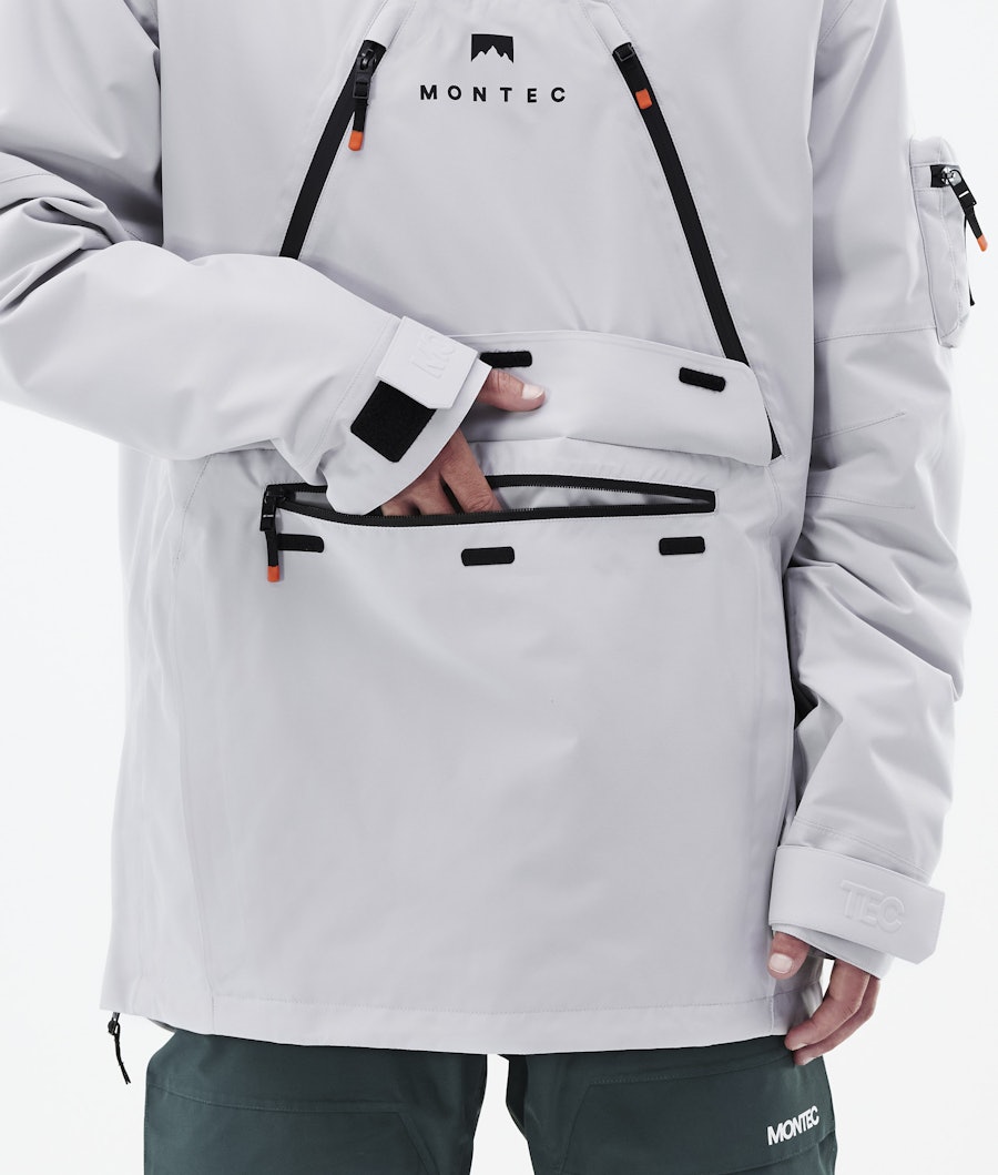 Montec Anzu Ski Jacket Light Grey