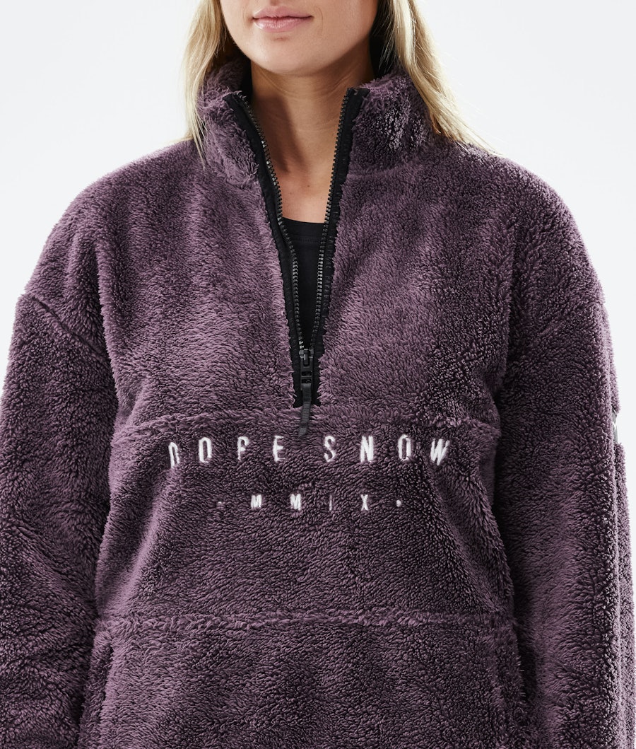 Dope Pile W Women's Fleece Sweater Faded Grape