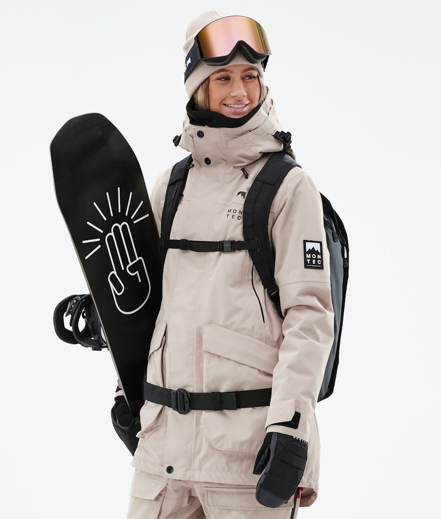 Montec Virago W Women's Snowboard Jacket Sand