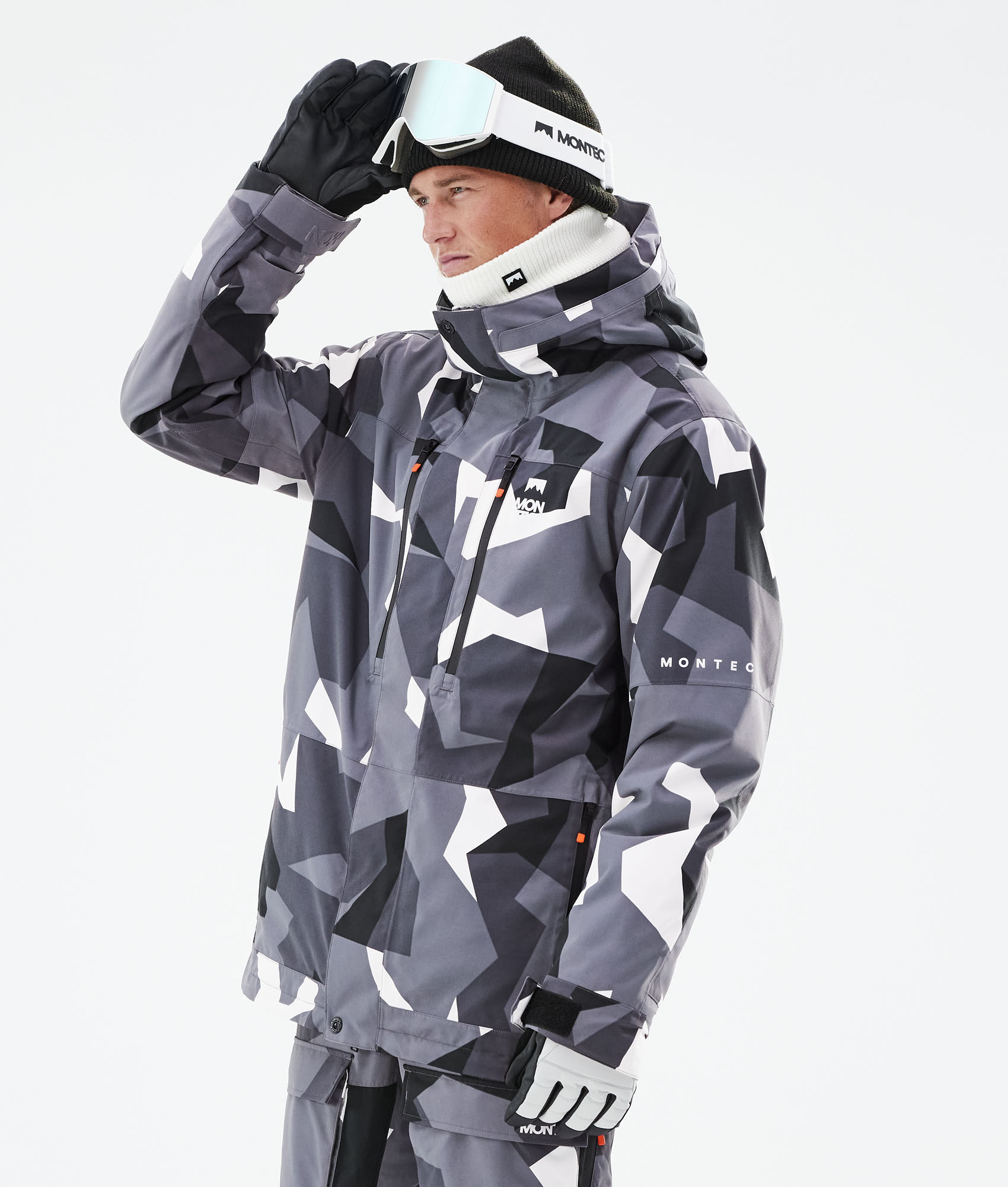 arctic camo ski jacket