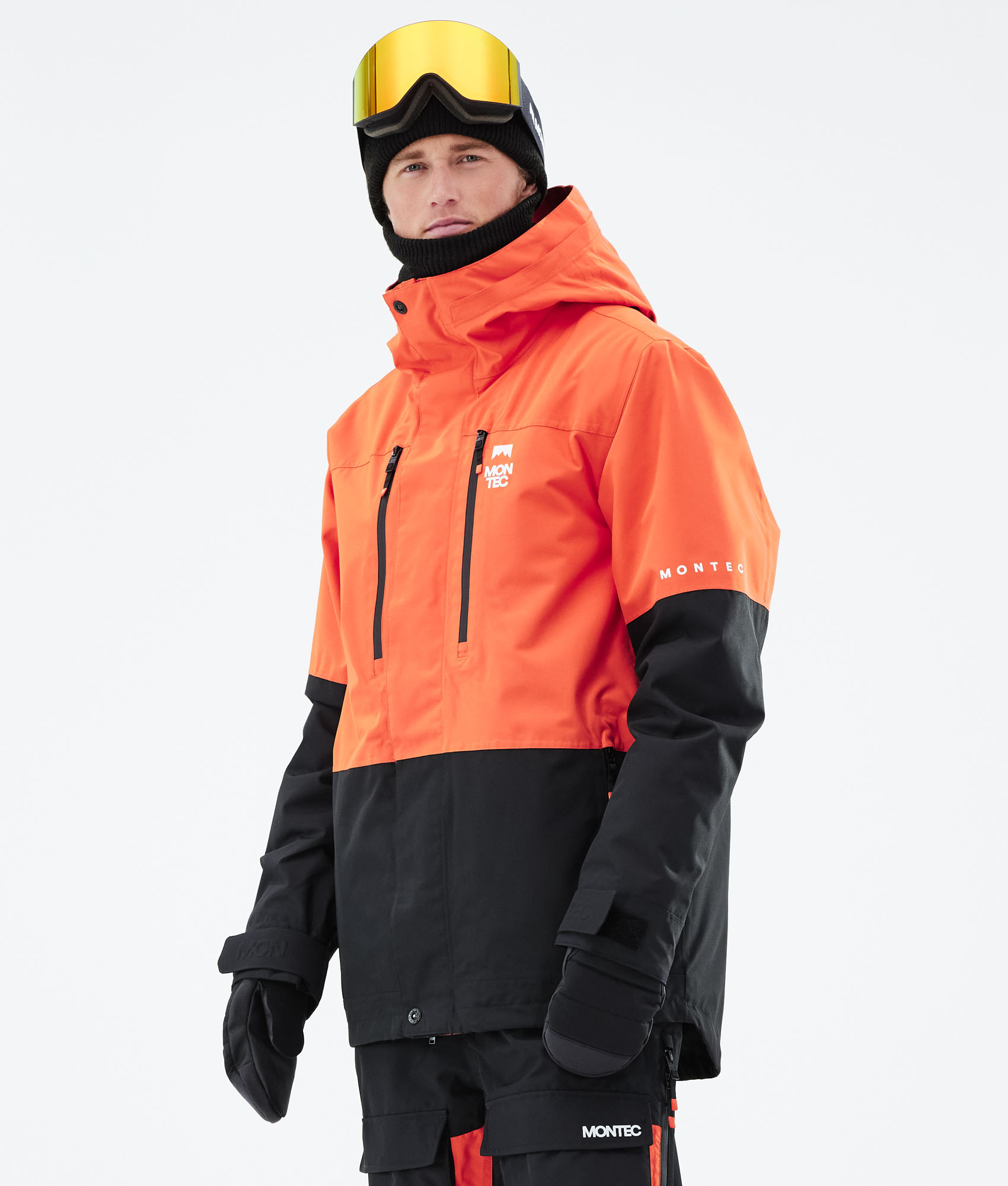 snowboard jacket orange