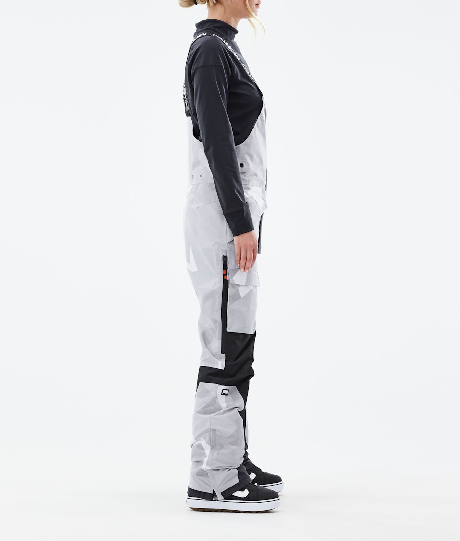 Montec Fawk W Pantalon de Snowboard Femme Snow Camo/Black
