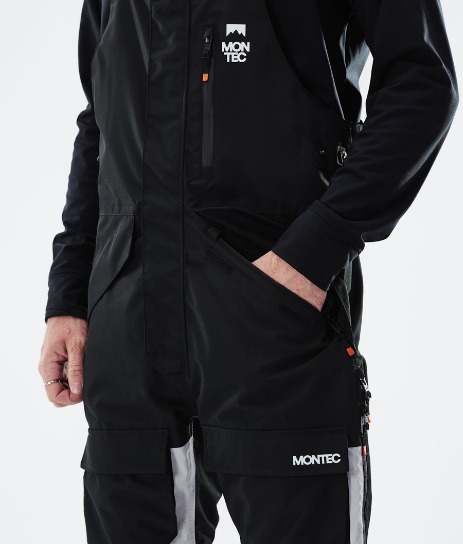 Montec Fawk Pantalon de Ski Black/Light Grey/Black