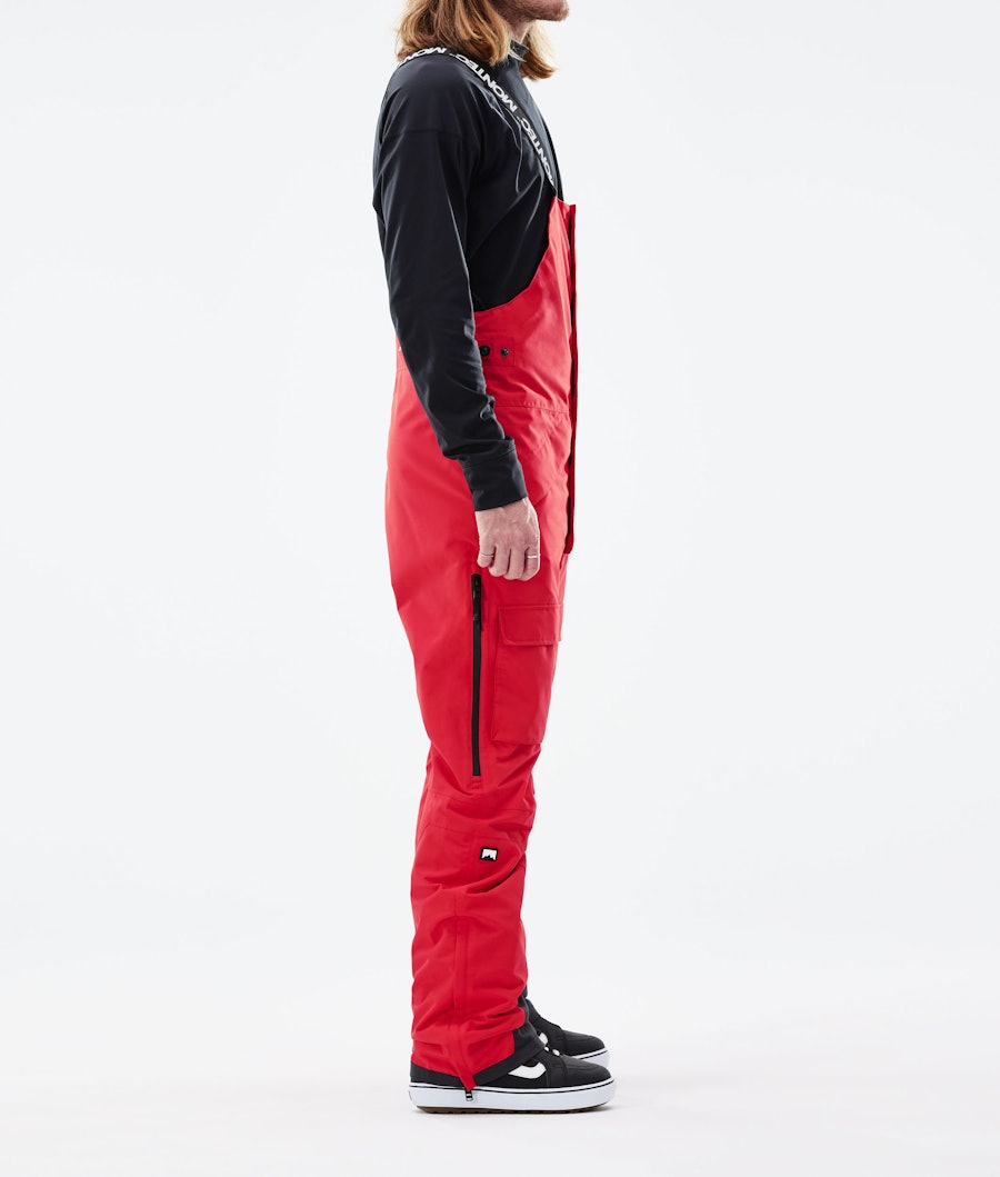 Montec Fawk Snowboard Pants Red