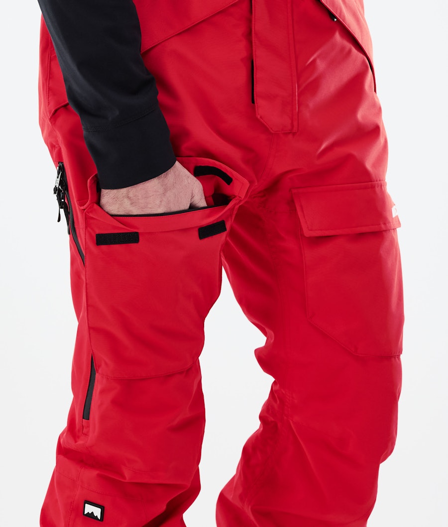 Montec Fawk Snowboard Broek Red