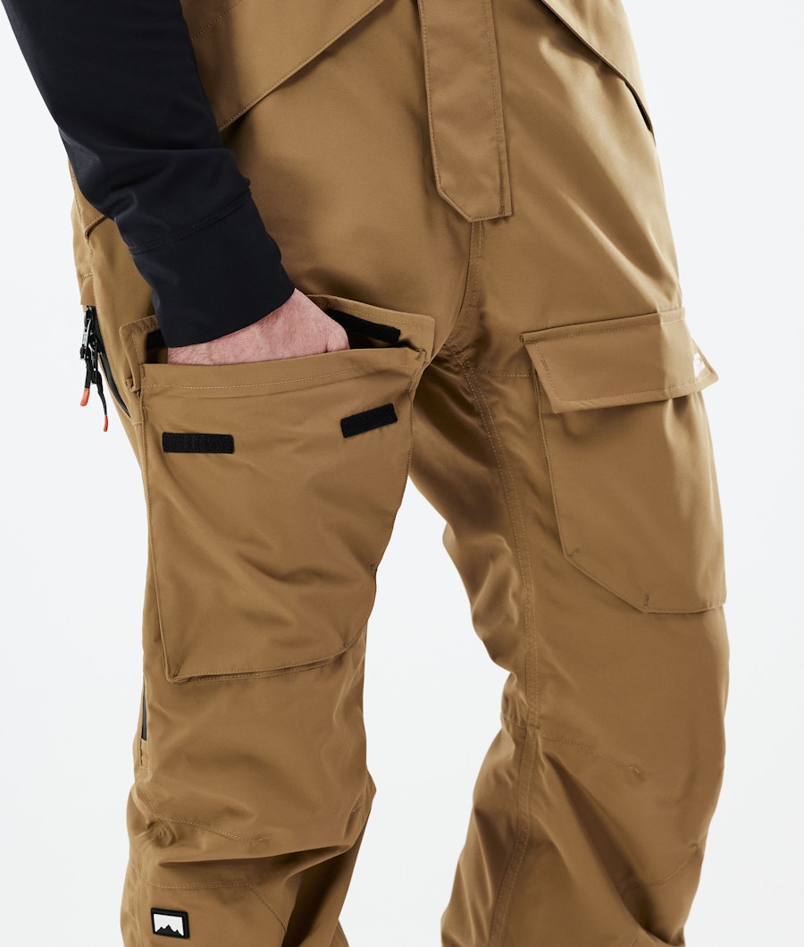 Montec Fawk Pantalon de Snowboard Gold