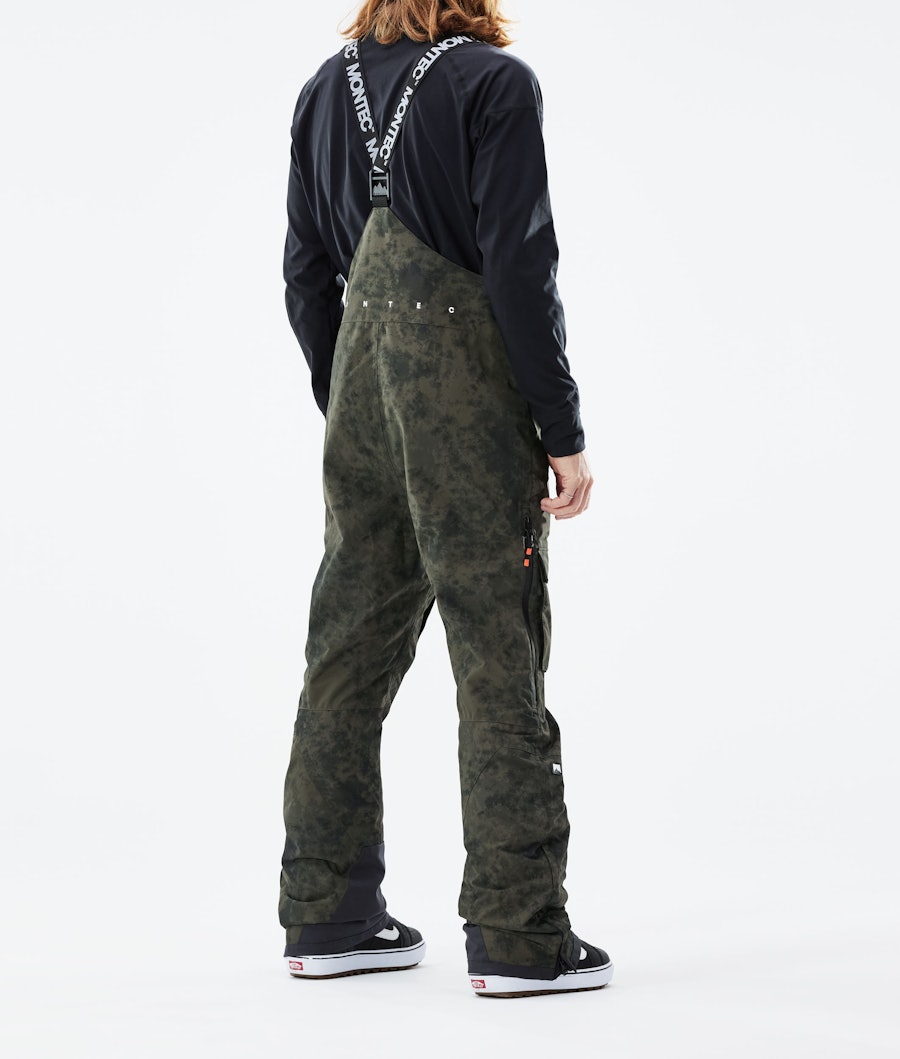Montec Fawk Pantalon de Snowboard Olive Green Tiedye