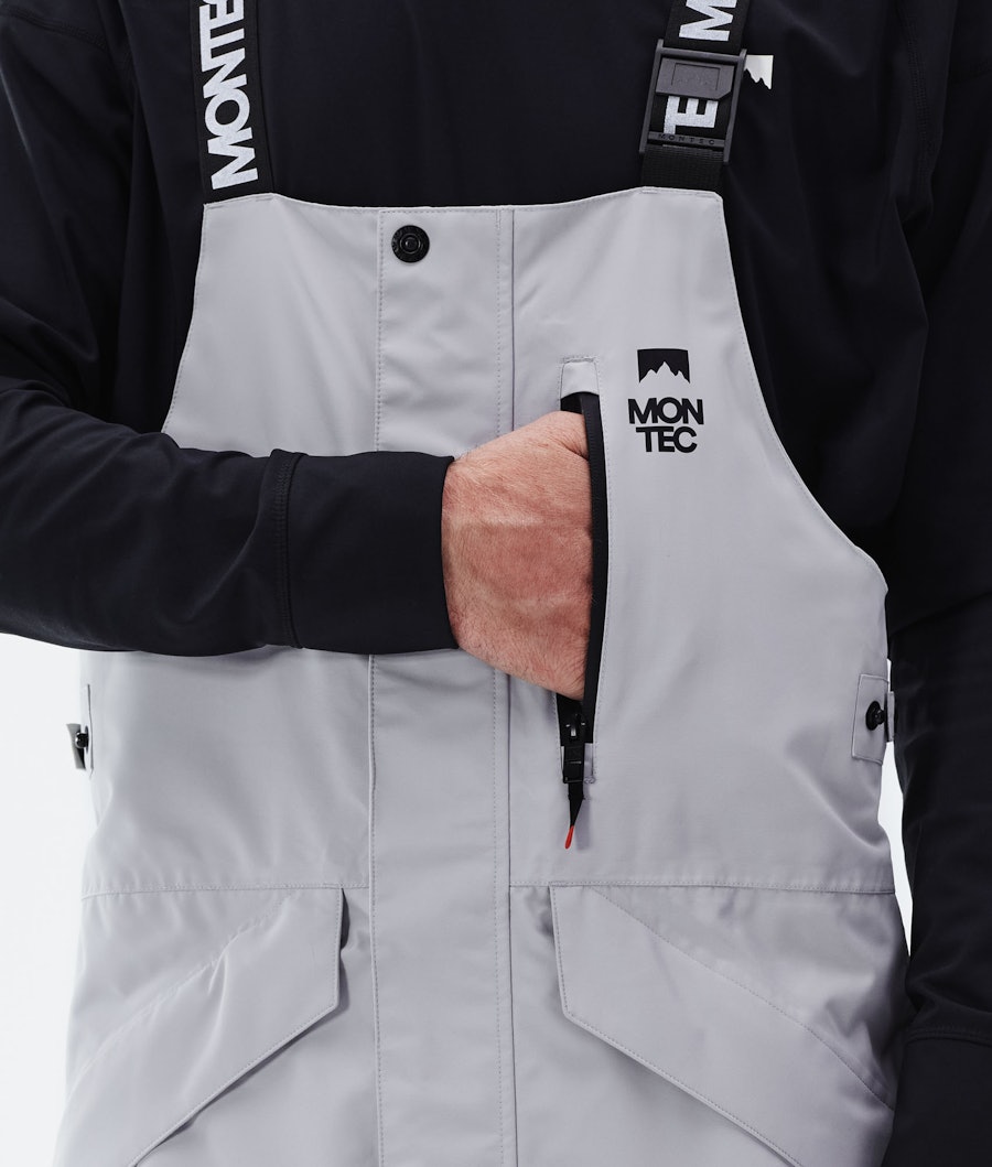 Montec Fawk Pantalon de Snowboard Light Grey