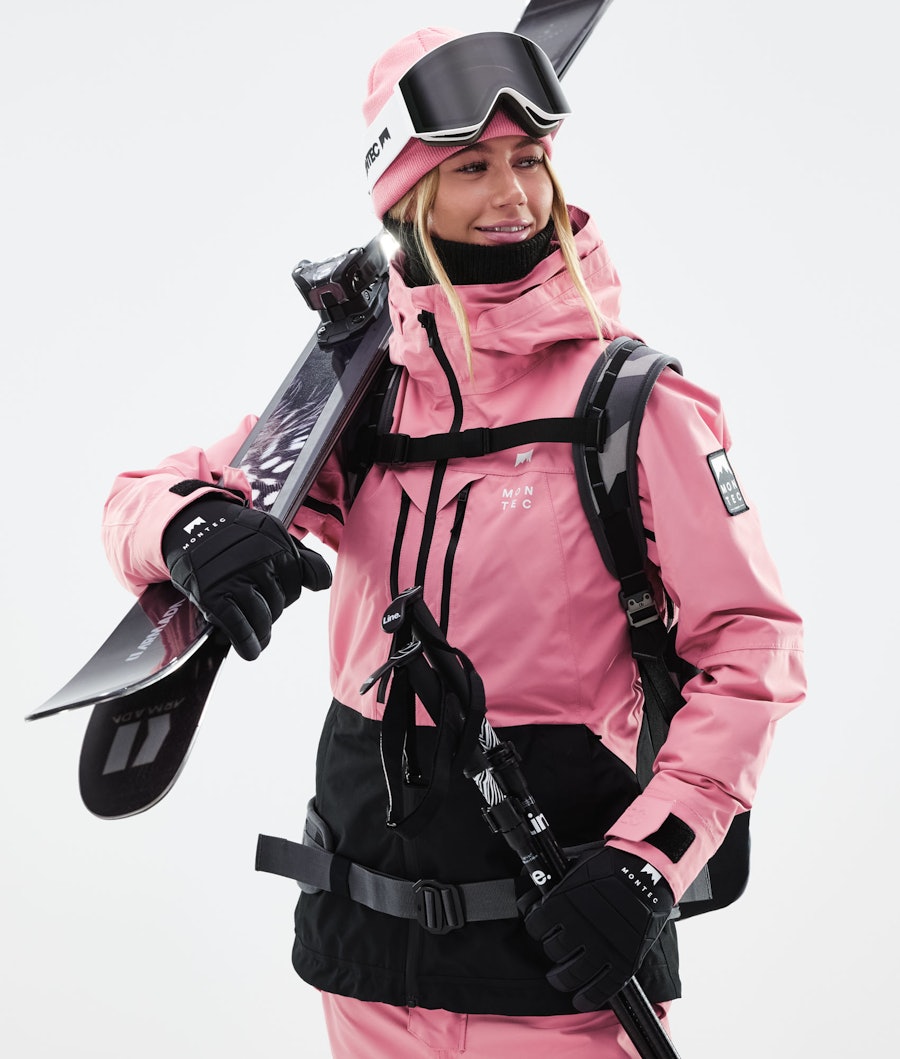 Montec Moss W Women's Ski Jacket Pink/Black