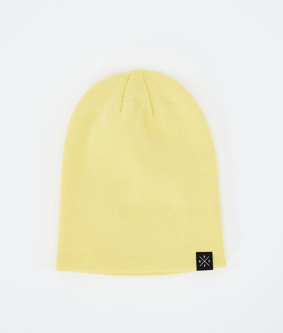 Dope Solitude Beanie Faded Yellow