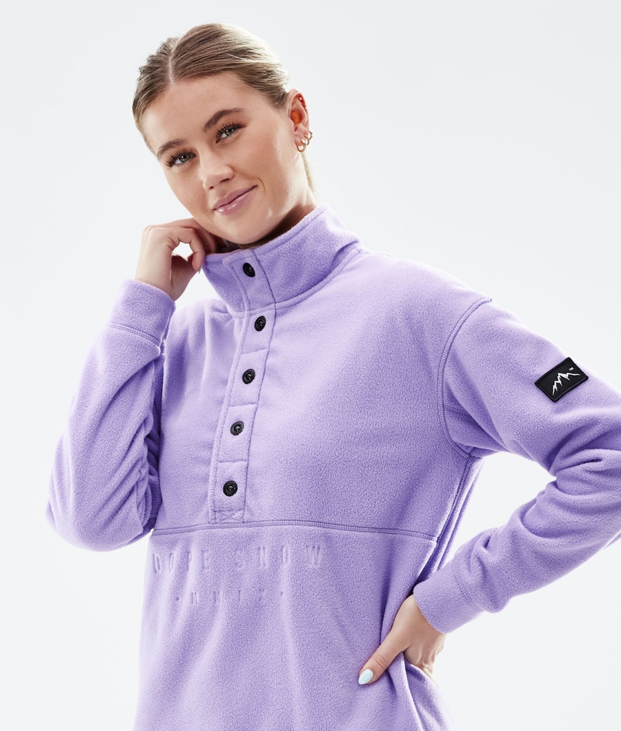 Dope Comfy W Women's Fleece Sweater Faded Violet