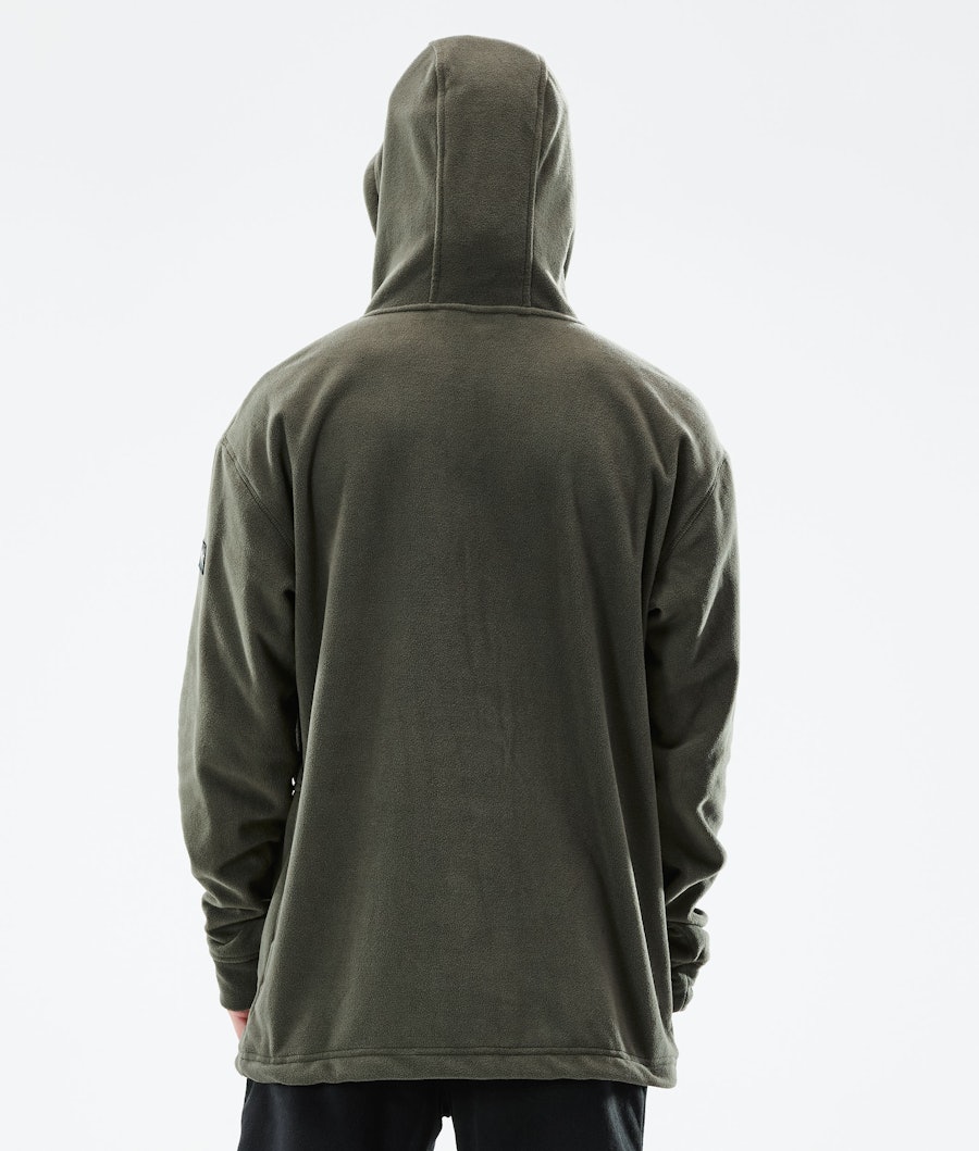 Dope Cozy II Pull Polaire Olive Green