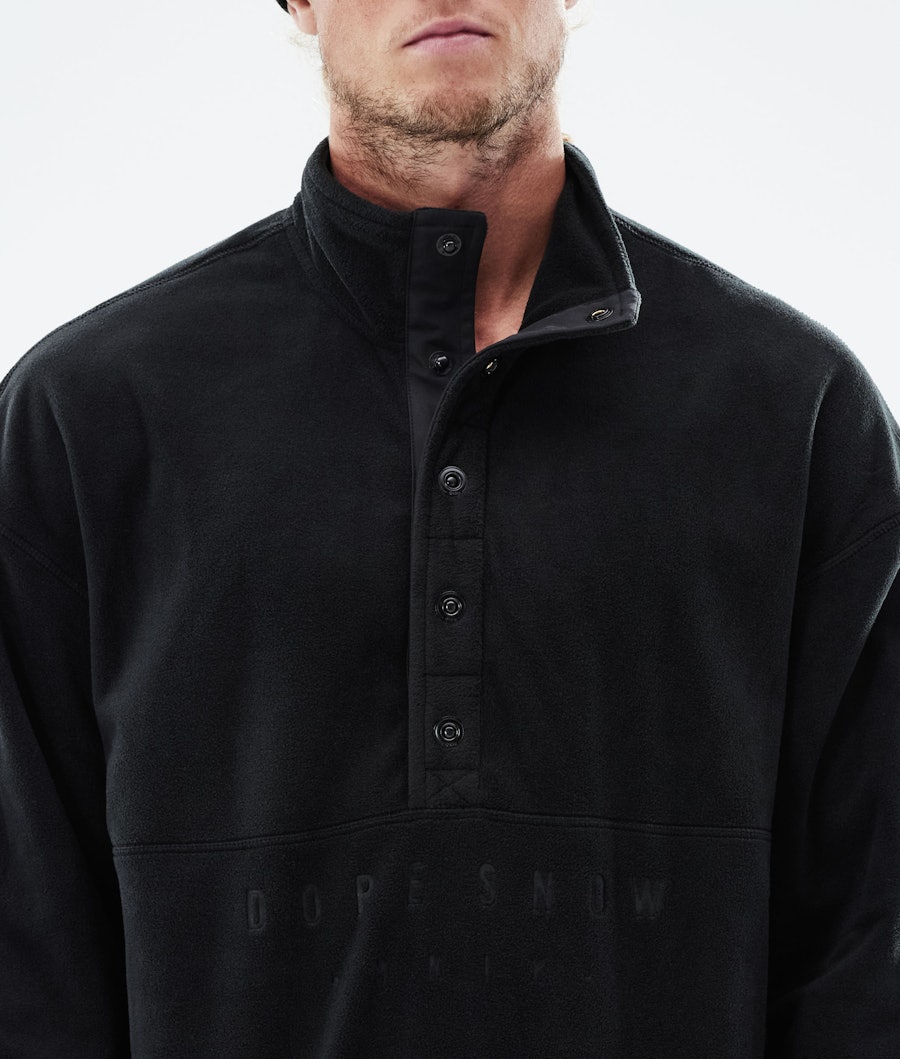 Dope Comfy Fleece Sweater Black