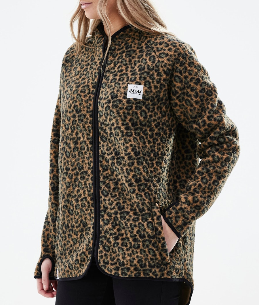 Eivy Redwood Sherpa Women's Jacket Leopard