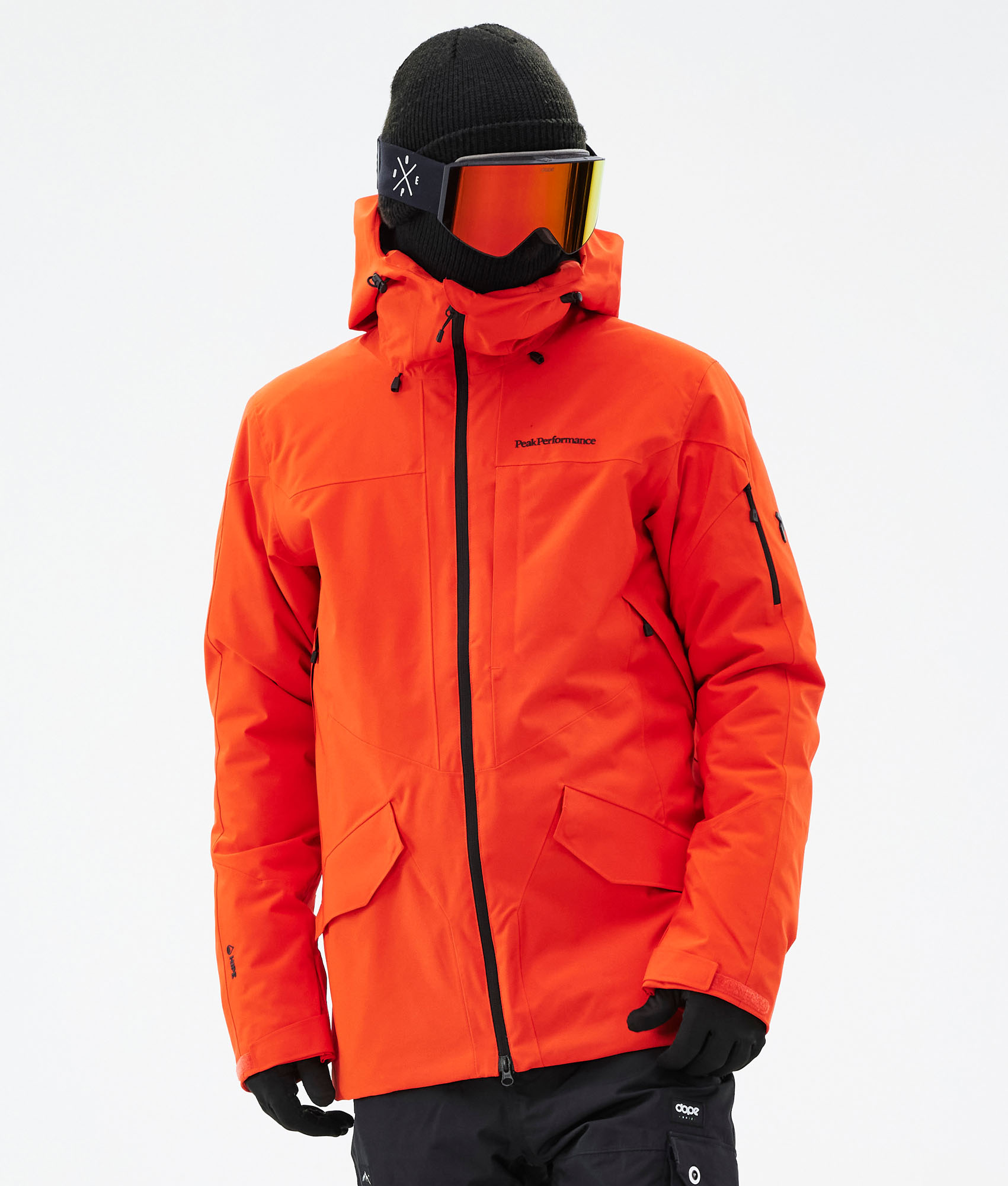 maroon jacket peak performance