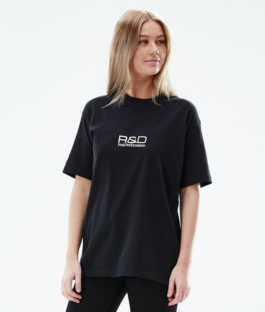 Peak Performance Seasonal R&D T-shirt Dames Black