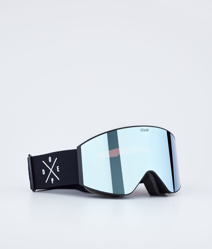  Sight Ski Goggle Black/Blue Mirror