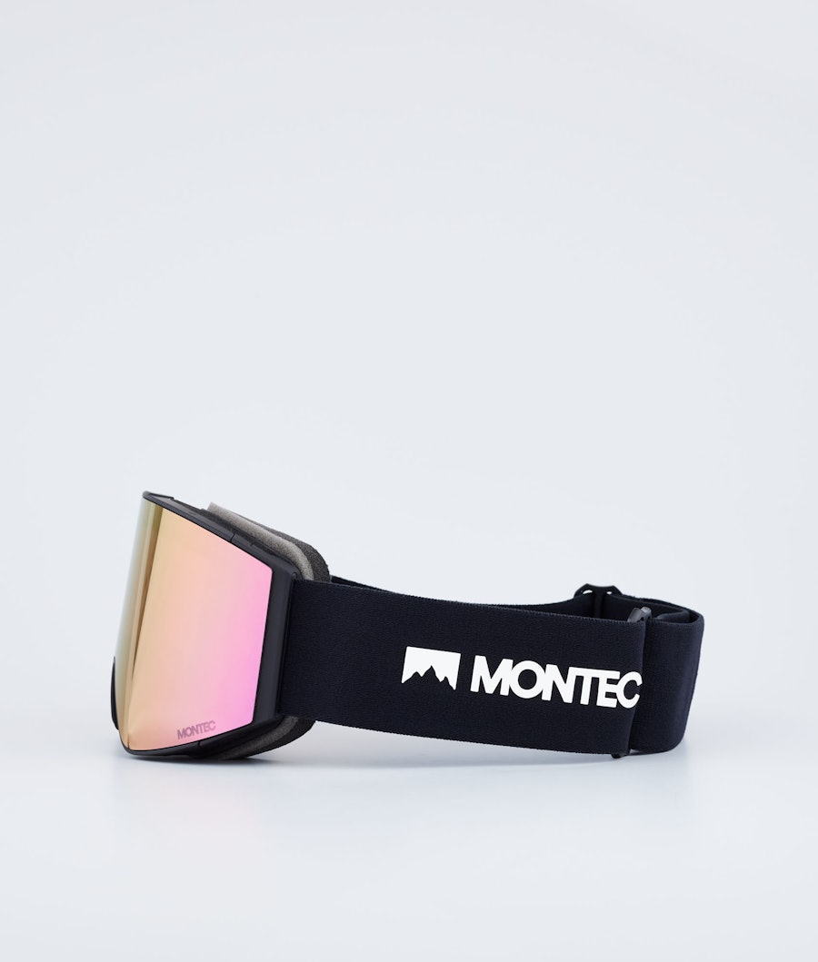 Montec Scope Masque de ski Black/Rose Mirror
