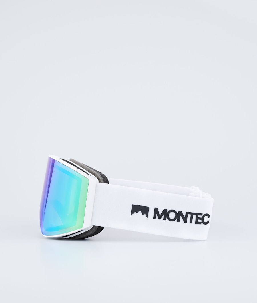 Montec Scope Skidglasögon White/Tourmaline Green Mirror
