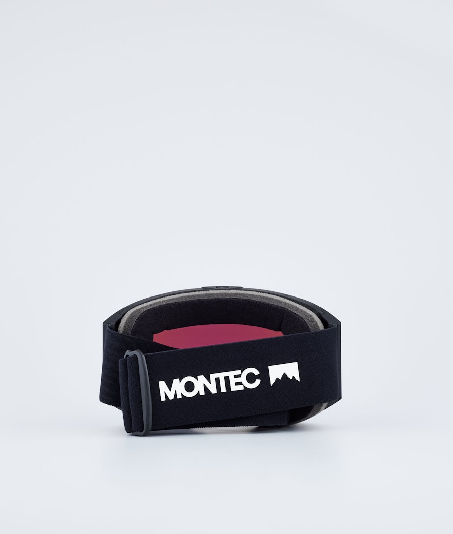 Montec Scope Skibril Black/Pink Sapphire Mirror