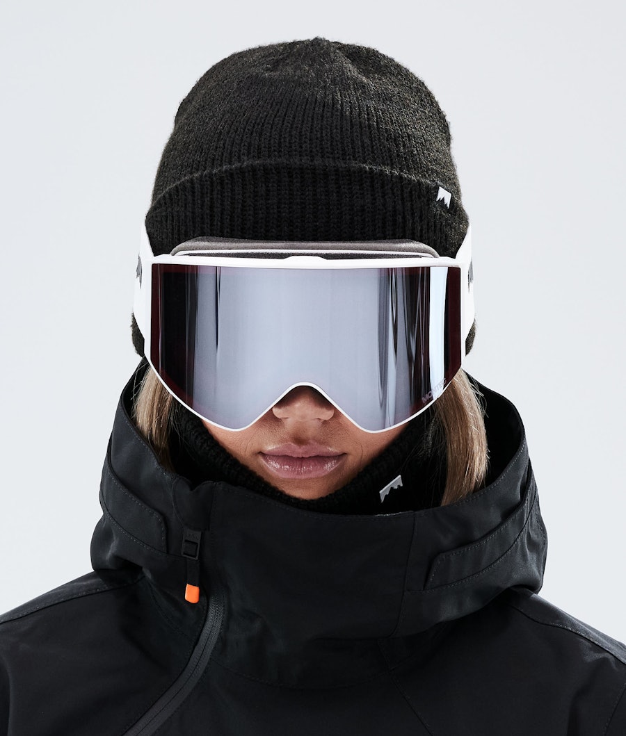 Montec Scope Masque de ski White/Black Mirror