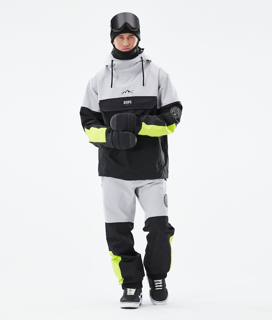 Dope Blizzard Snowboard jas Multicolor Light Grey