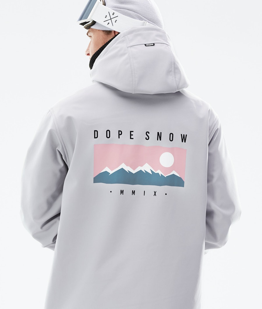 Dope Yeti Ski jas Light Grey