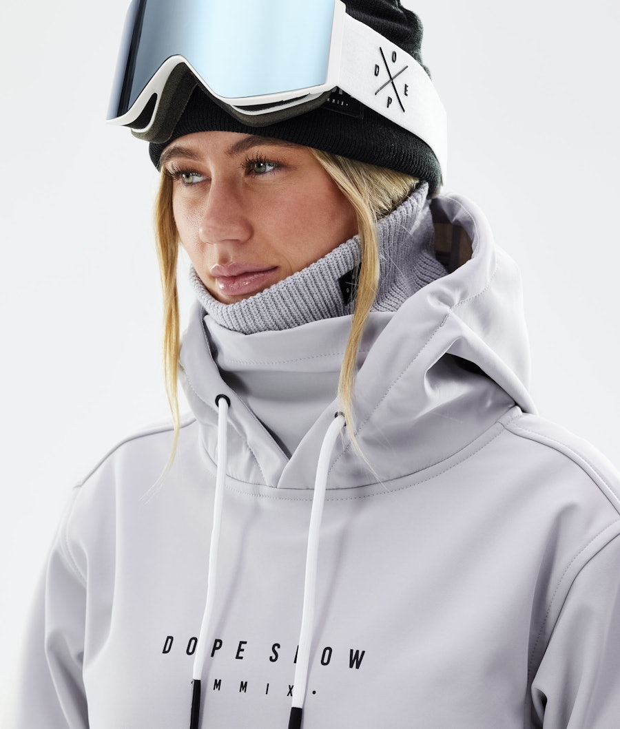 Dope Yeti W Snowboard jas Dames Light Grey