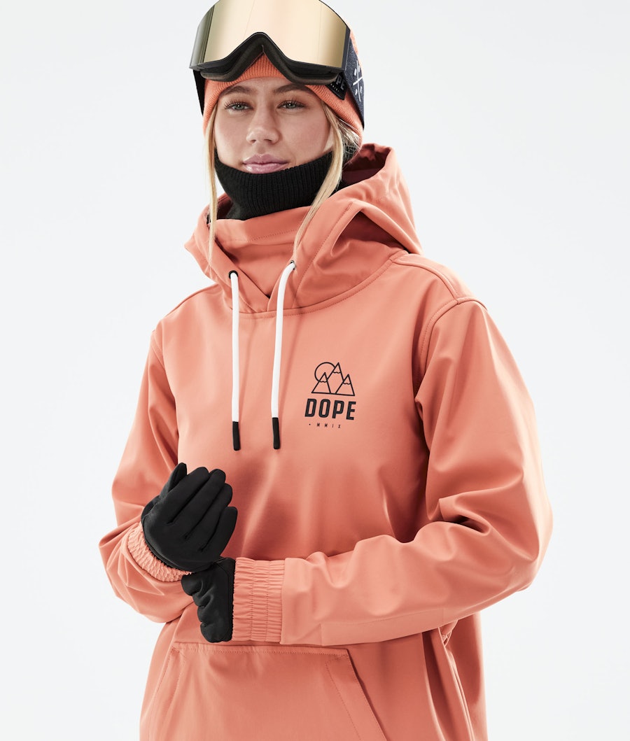 Dope Yeti W Snowboard jas Dames Peach