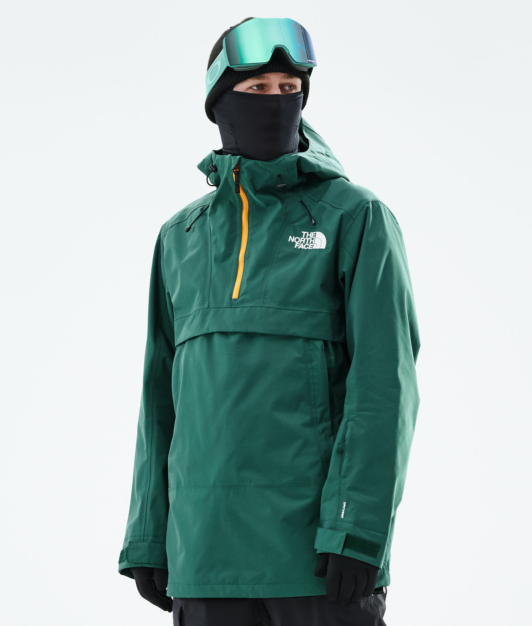 north face green ski jacket