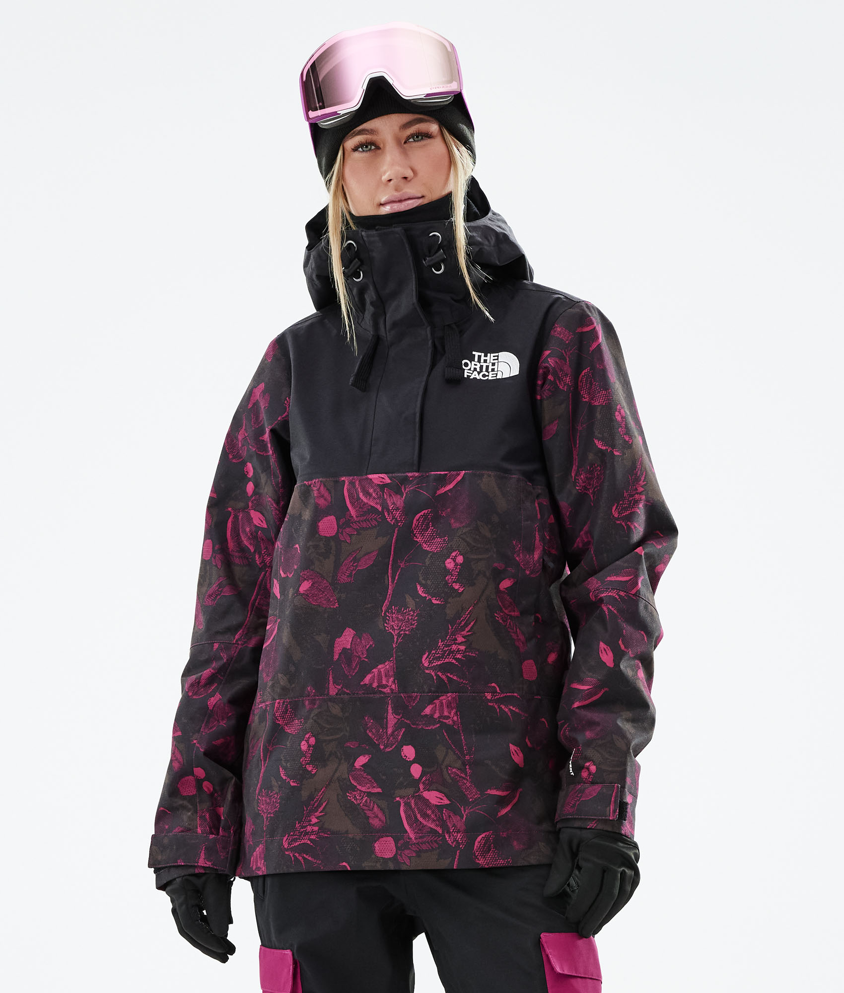 floral ski jacket